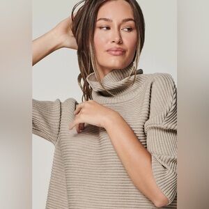 64. 20-23”PTP Black Tape Turtleneck + Shimmer